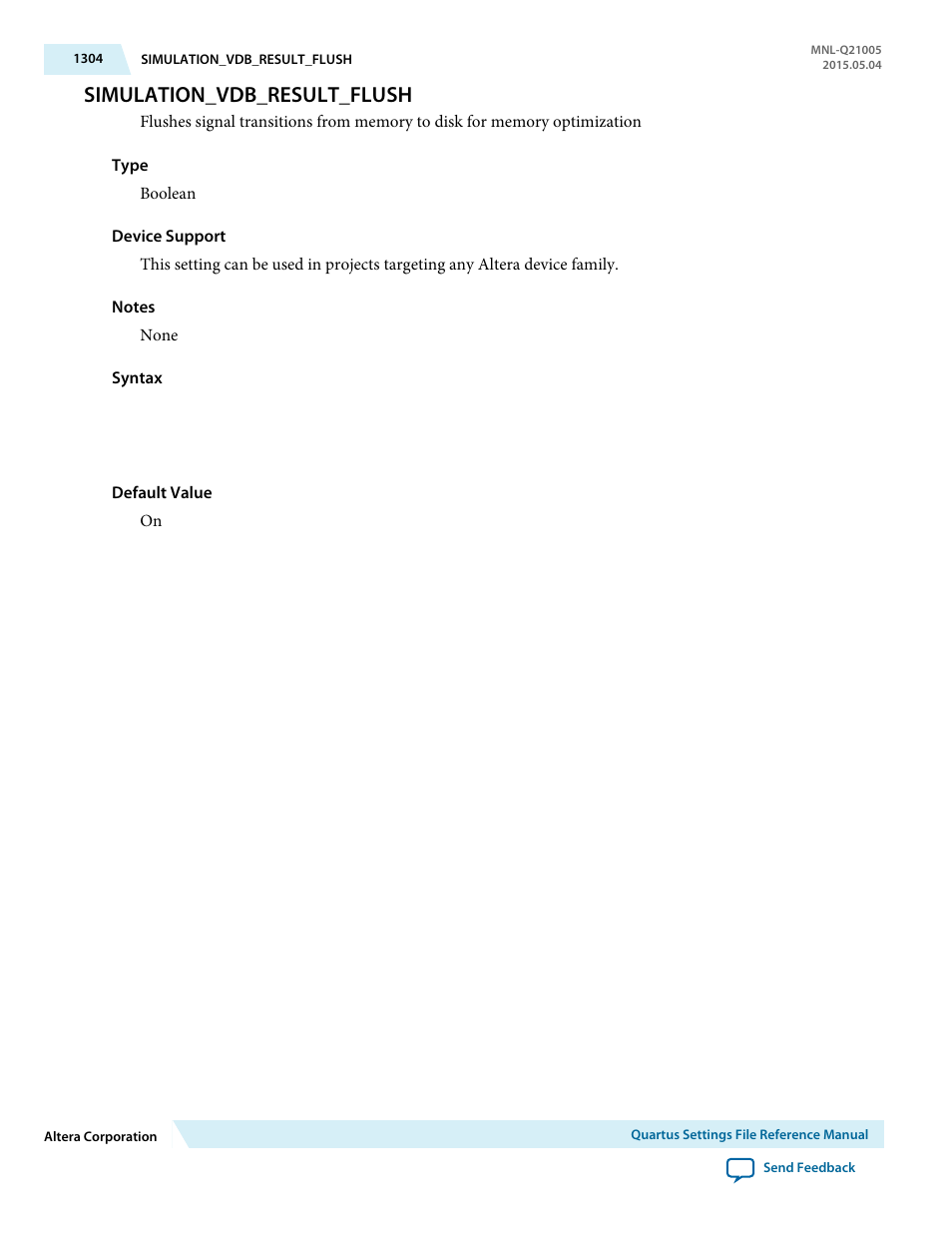 Simulation_vdb_result_flush | Altera Quartus II Settings File User Manual | Page 1304 / 1344