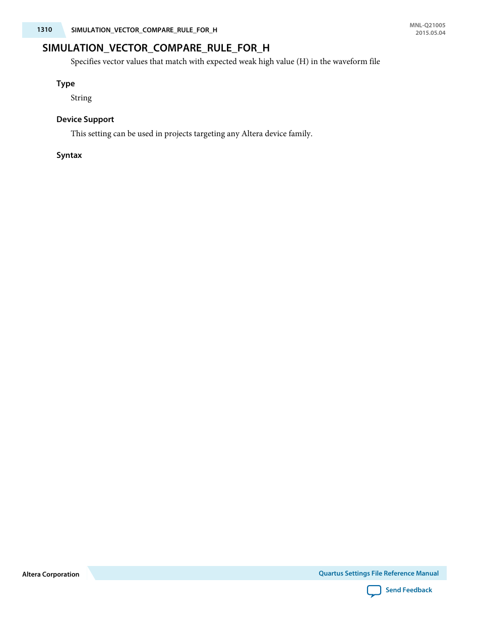 Simulation_vector_compare_rule_for_h | Altera Quartus II Settings File User Manual | Page 1310 / 1344
