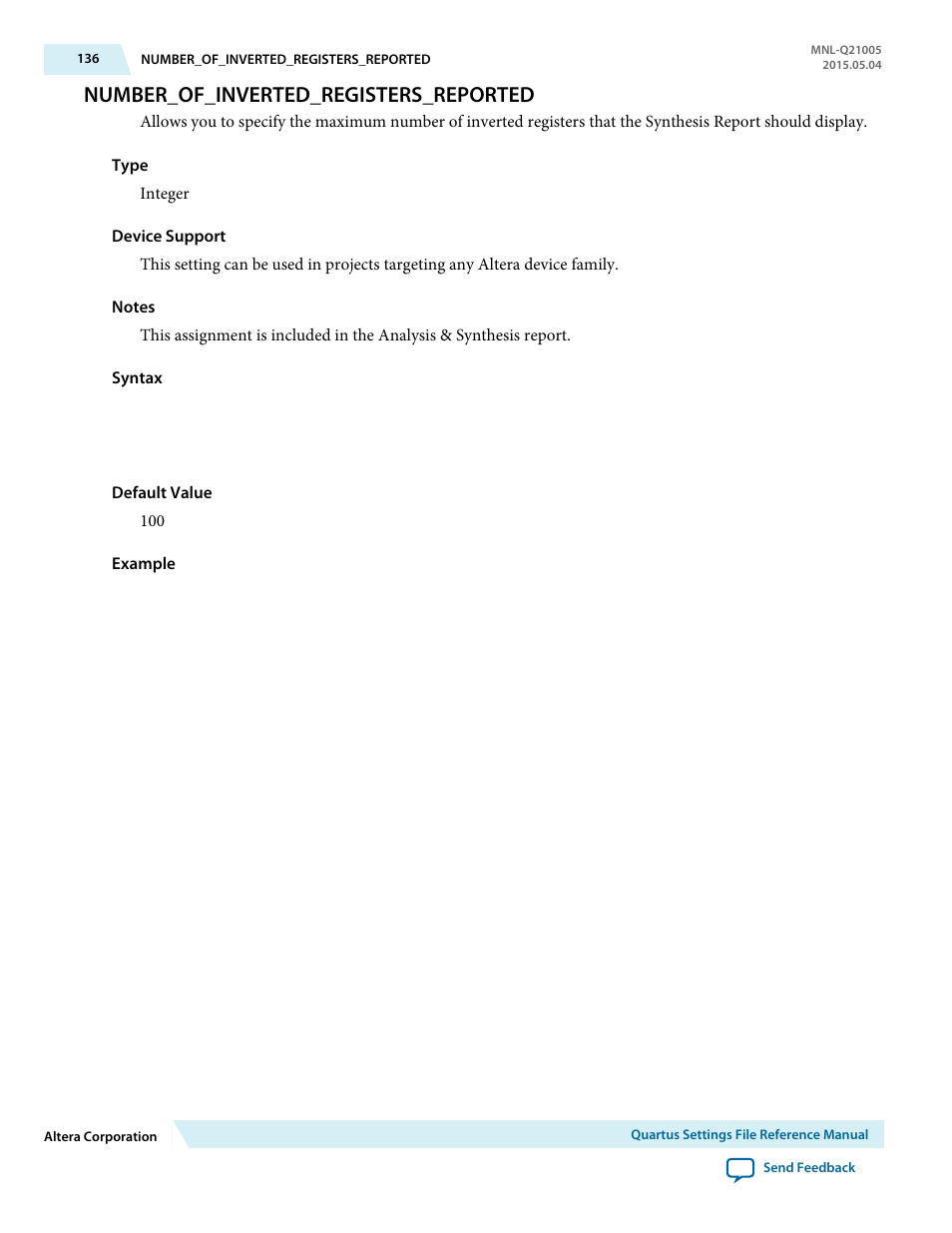 Number_of_inverted_registers_reported | Altera Quartus II Settings File User Manual | Page 136 / 1344