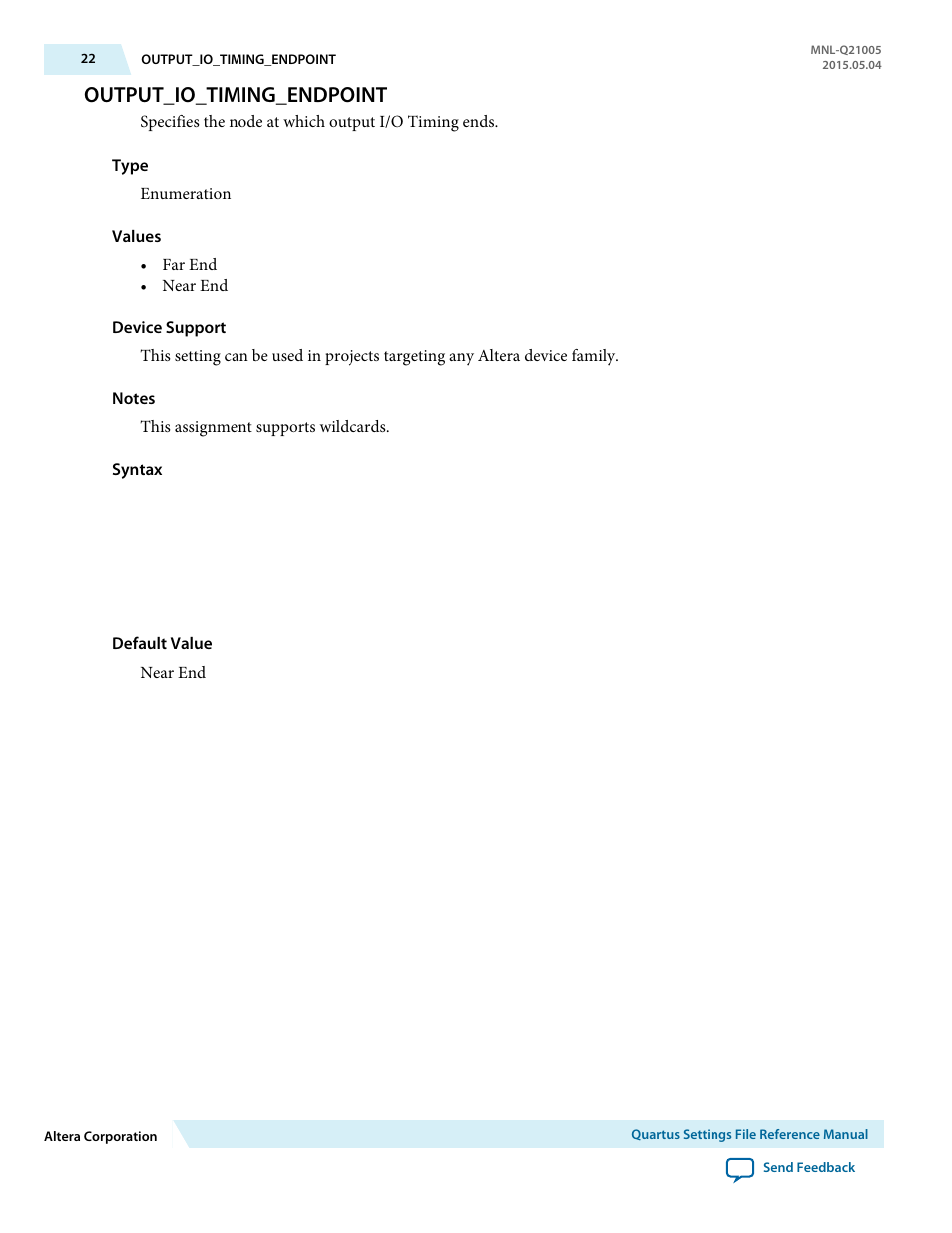 Output_io_timing_endpoint | Altera Quartus II Settings File User Manual | Page 22 / 1344