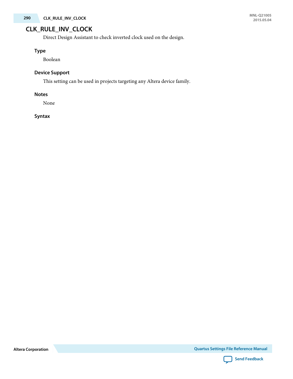 Clk_rule_inv_clock | Altera Quartus II Settings File User Manual | Page 290 / 1344