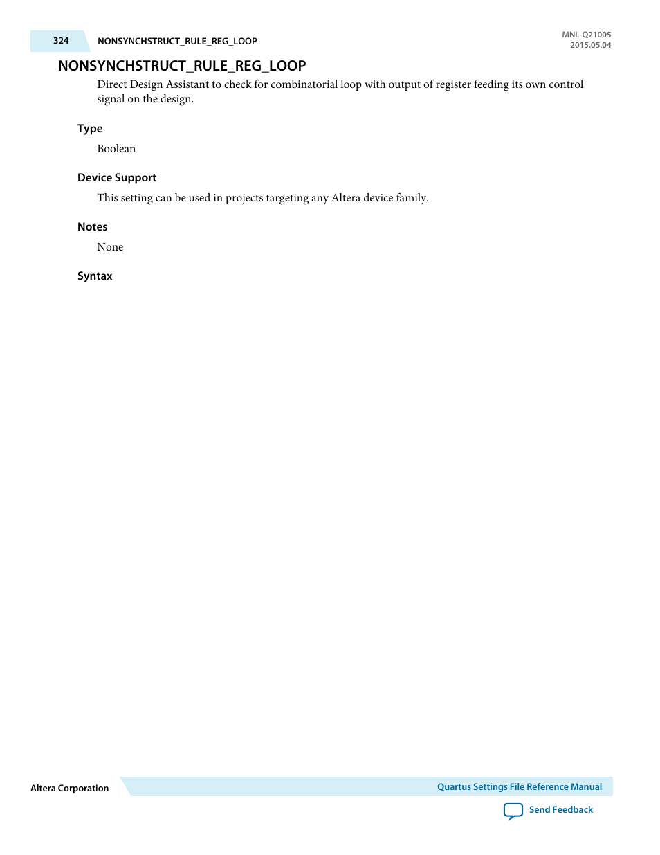 Nonsynchstruct_rule_reg_loop | Altera Quartus II Settings File User Manual | Page 324 / 1344