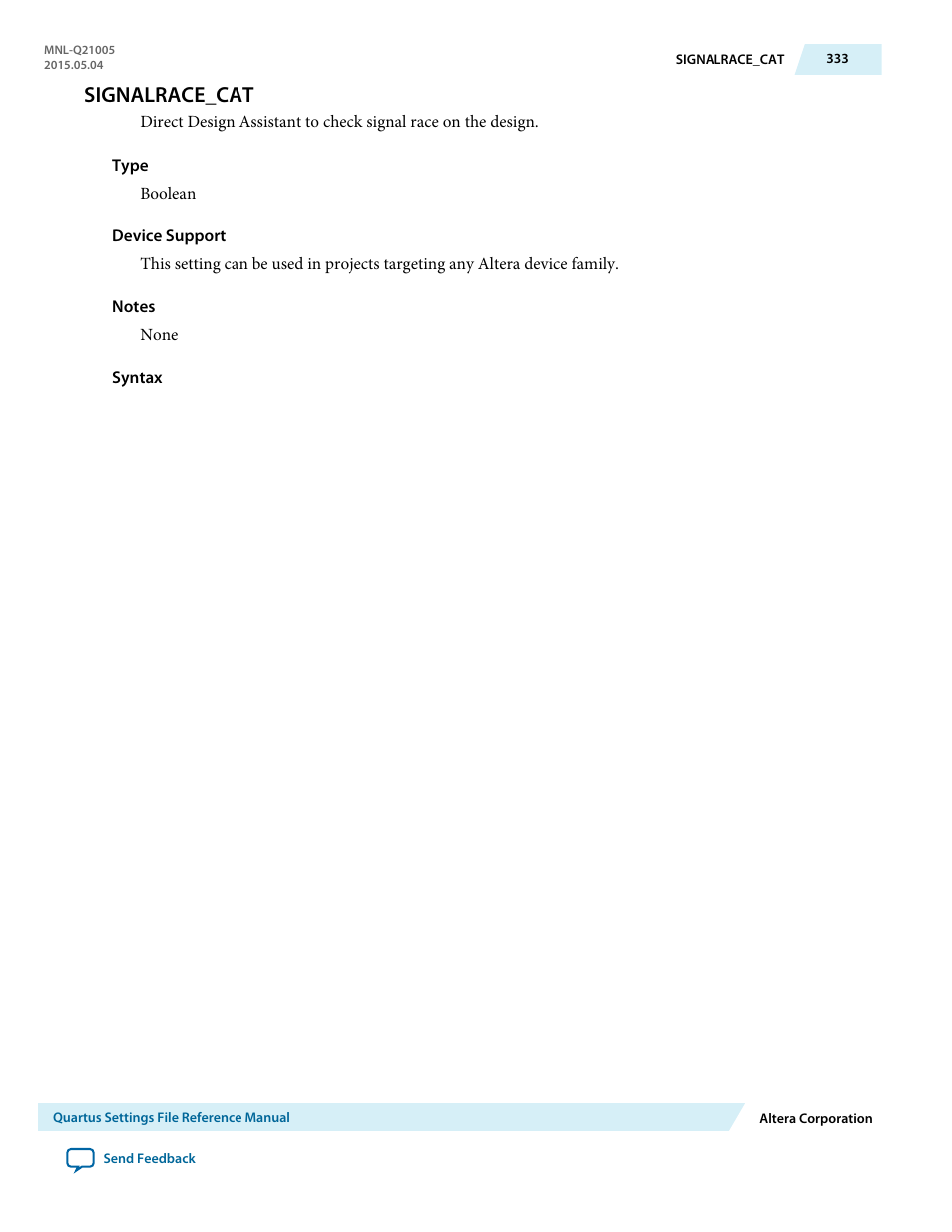 Signalrace_cat | Altera Quartus II Settings File User Manual | Page 333 / 1344