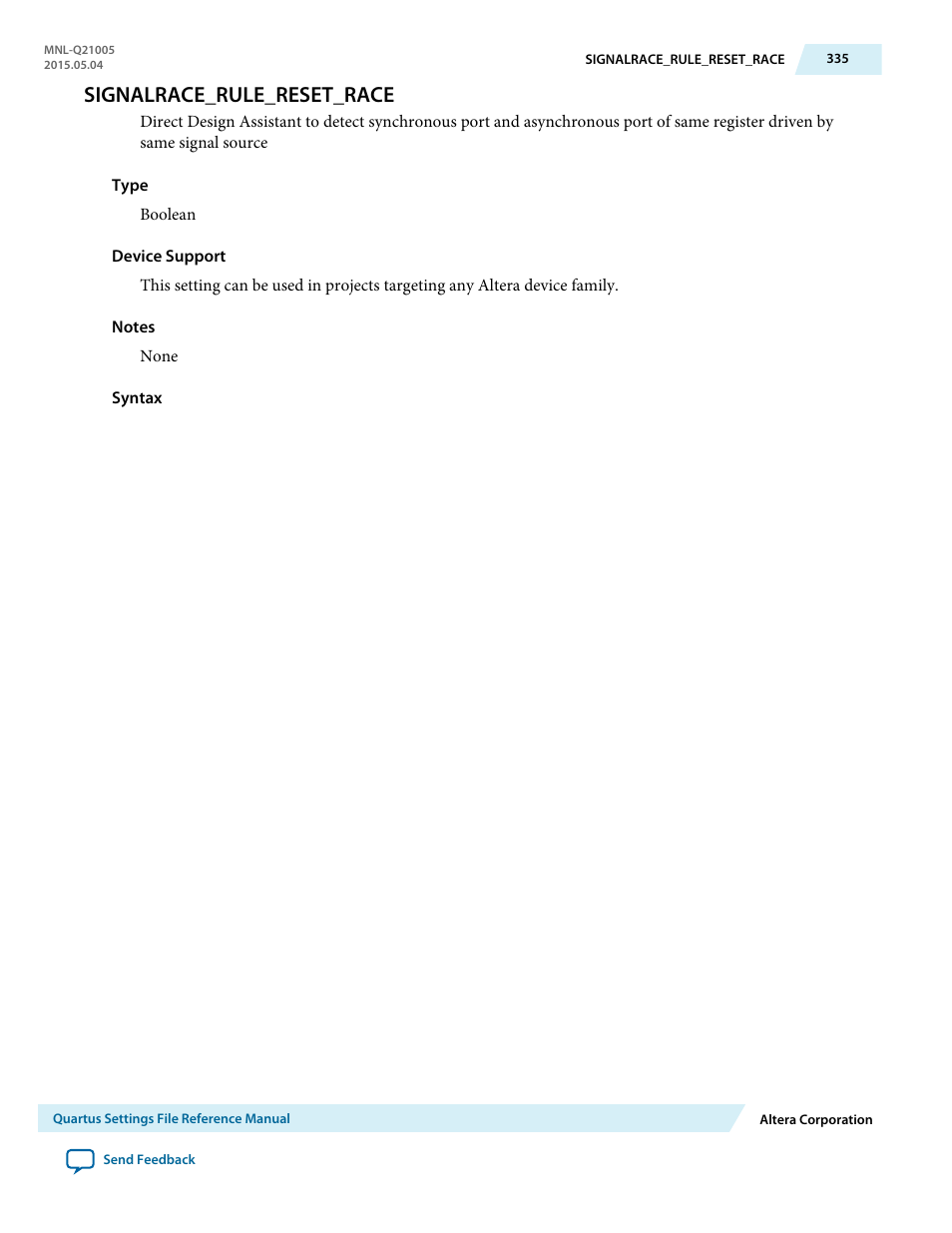 Signalrace_rule_reset_race | Altera Quartus II Settings File User Manual | Page 335 / 1344