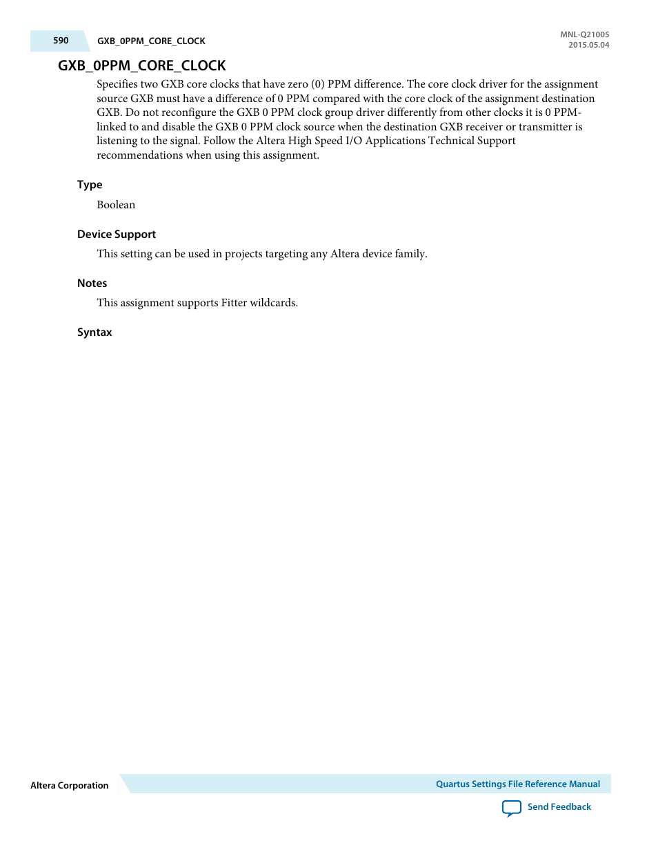 Gxb_0ppm_core_clock | Altera Quartus II Settings File User Manual | Page 590 / 1344