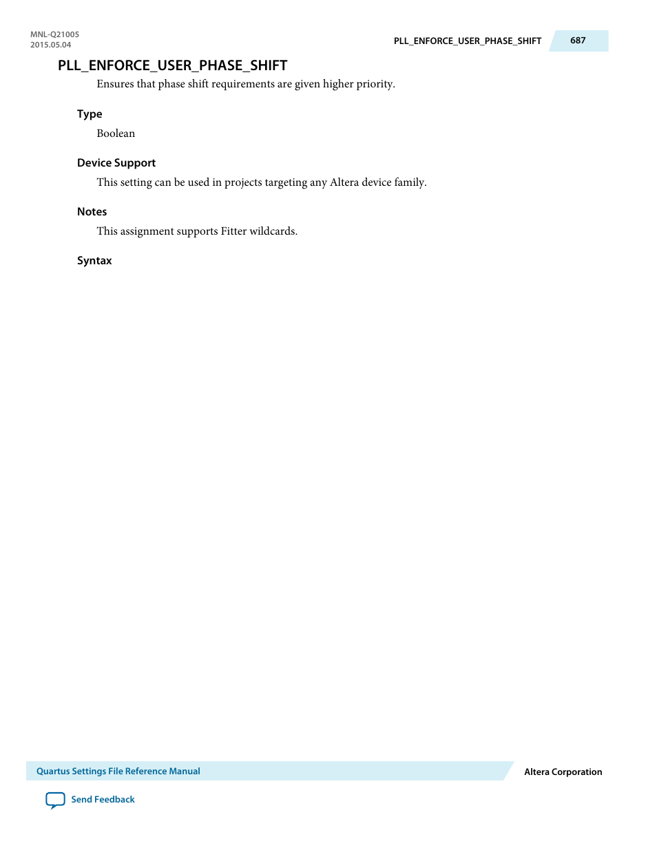 Pll_enforce_user_phase_shift | Altera Quartus II Settings File User Manual | Page 687 / 1344