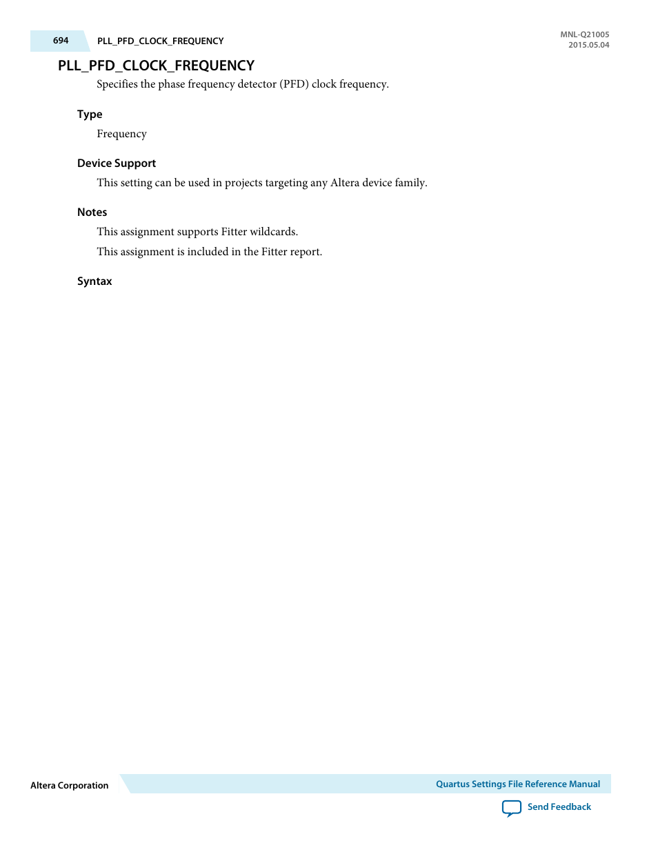 Pll_pfd_clock_frequency | Altera Quartus II Settings File User Manual | Page 694 / 1344