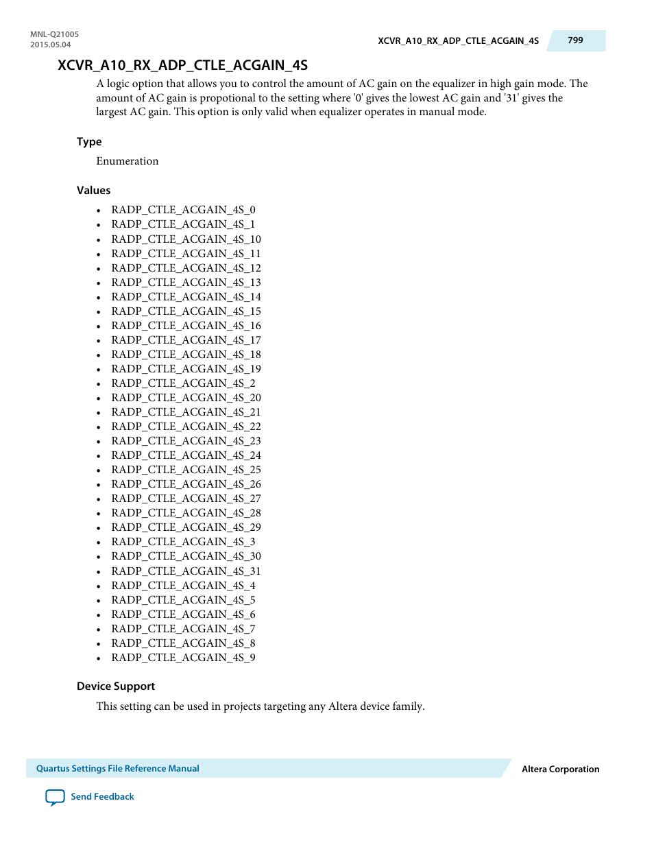 Xcvr_a10_rx_adp_ctle_acgain_4s | Altera Quartus II Settings File User Manual | Page 799 / 1344