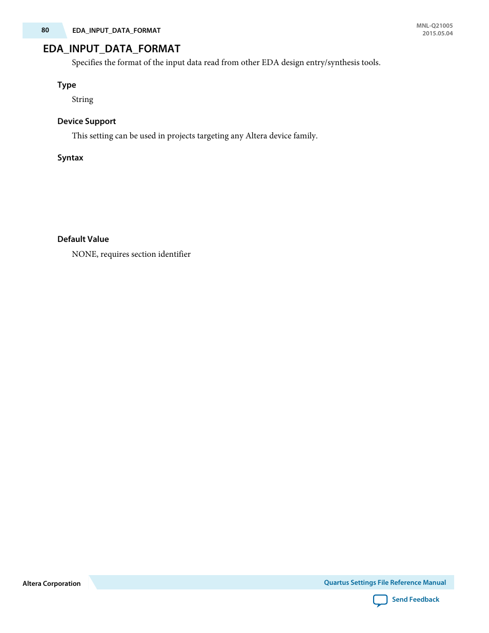 Eda_input_data_format | Altera Quartus II Settings File User Manual | Page 80 / 1344