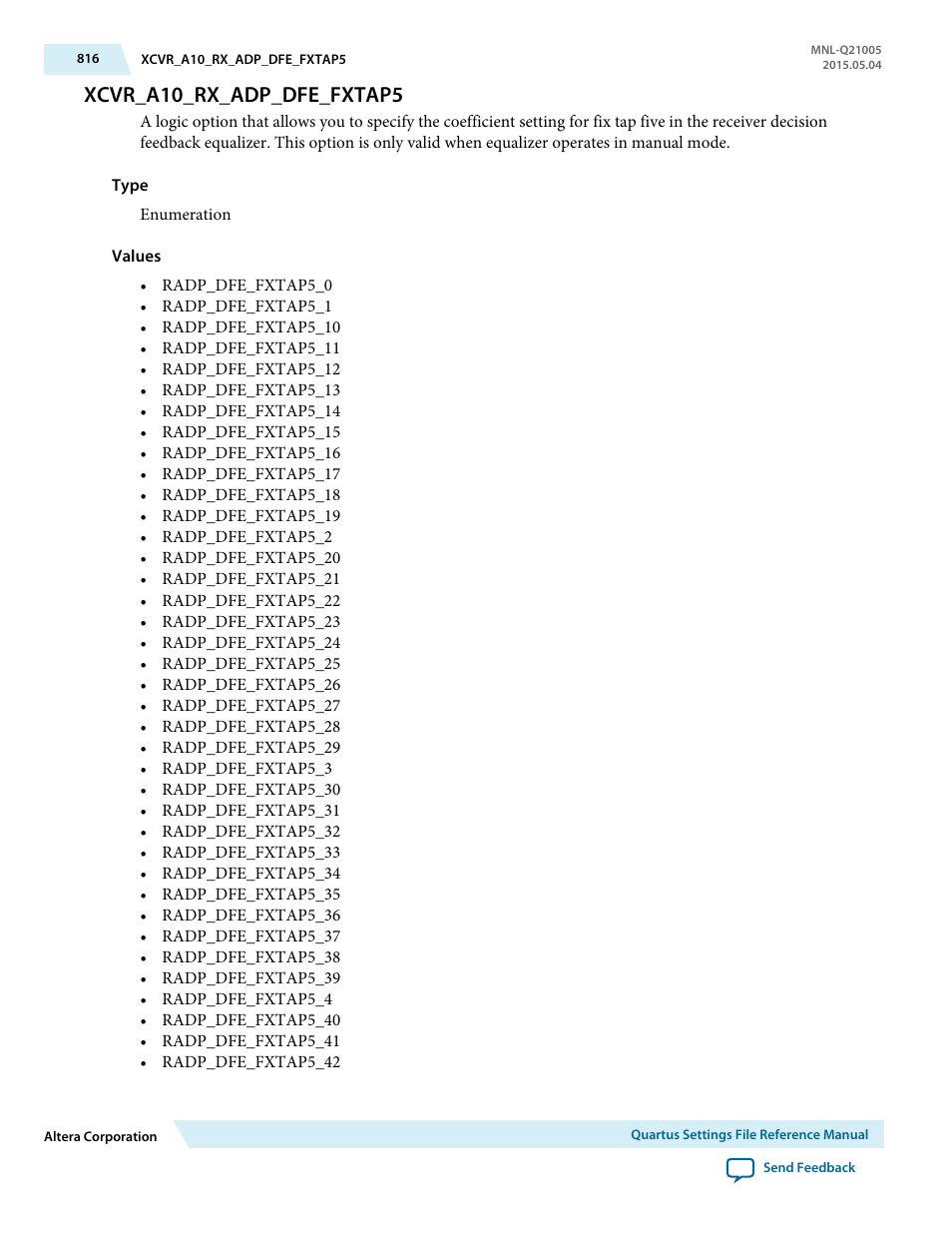 Xcvr_a10_rx_adp_dfe_fxtap5 | Altera Quartus II Settings File User Manual | Page 816 / 1344