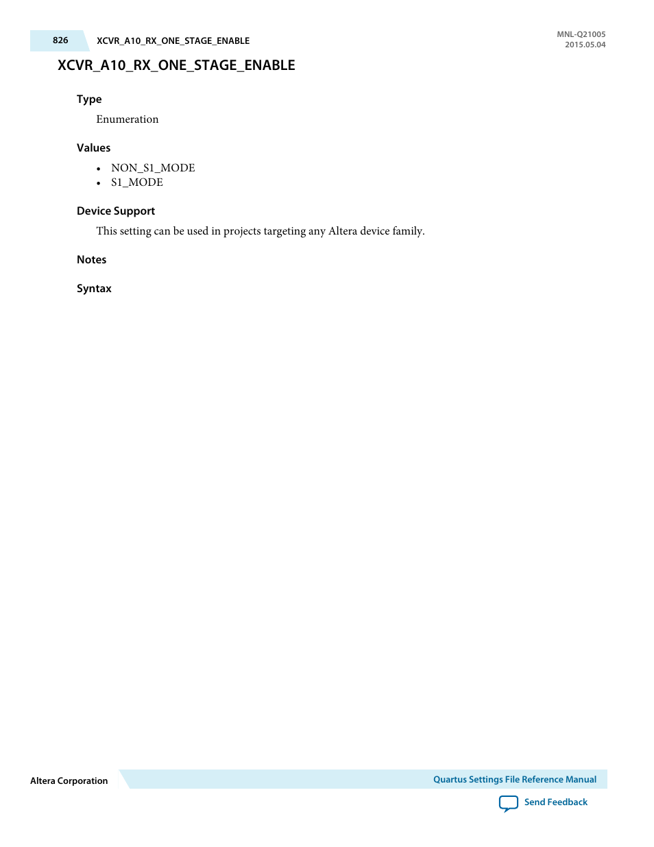 Xcvr_a10_rx_one_stage_enable | Altera Quartus II Settings File User Manual | Page 826 / 1344