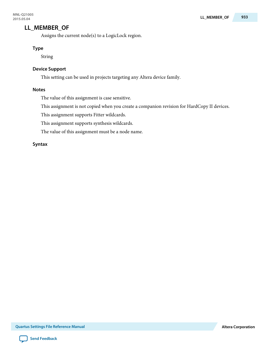 Ll_member_of | Altera Quartus II Settings File User Manual | Page 933 / 1344