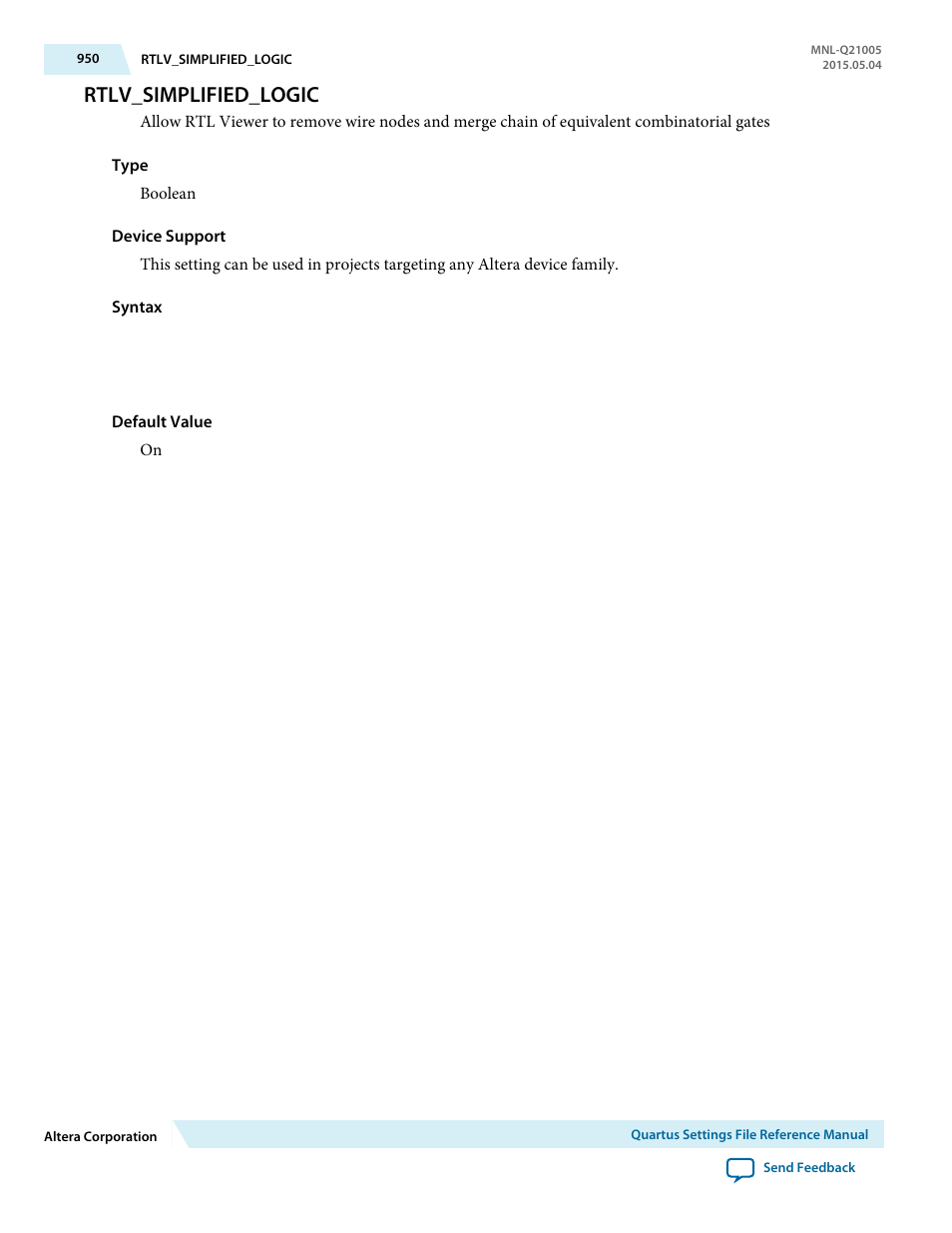 Rtlv_simplified_logic | Altera Quartus II Settings File User Manual | Page 950 / 1344