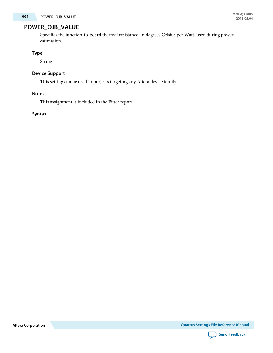 Power_ojb_value | Altera Quartus II Settings File User Manual | Page 994 / 1344