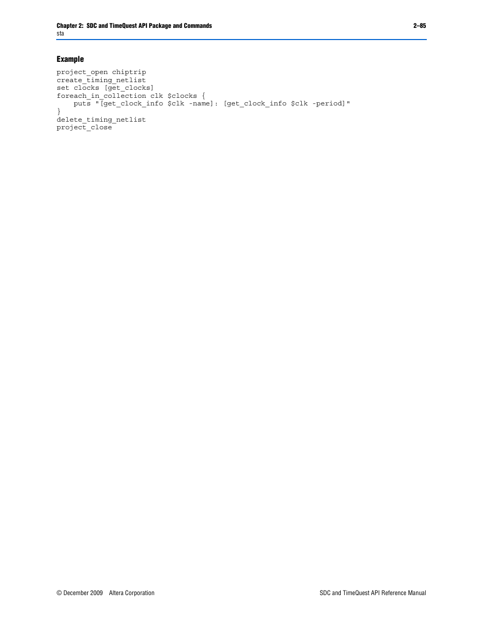 Altera SDC and TimeQuest API User Manual | Page 95 / 168