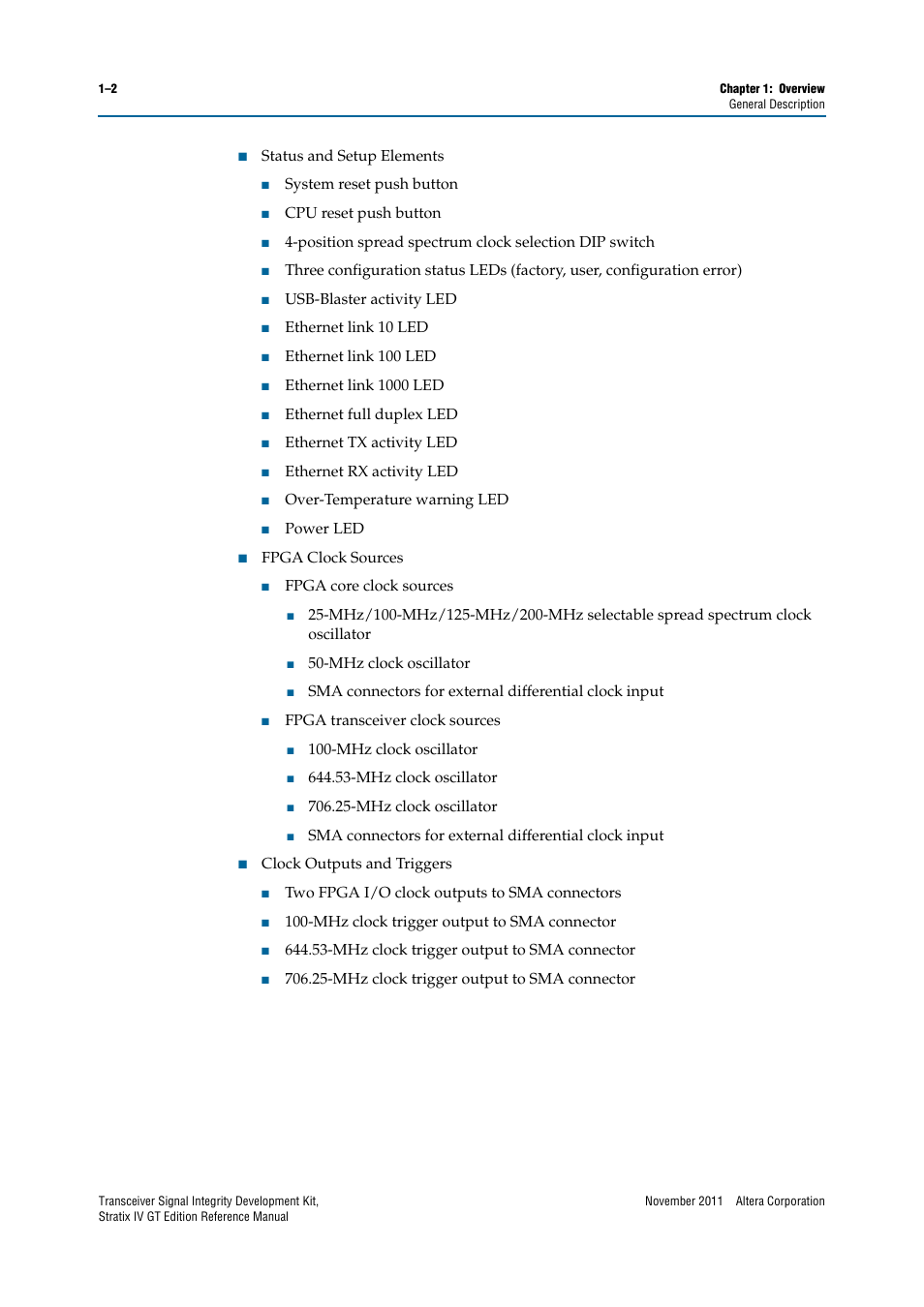 Altera Transceiver Signal Integrity Development Kit, Stratix IV GT Edition User Manual | Page 6 / 42