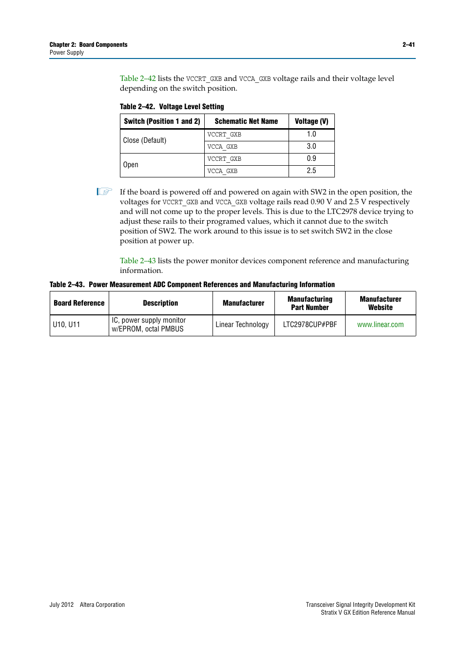 Altera Transceiver Signal Integrity Development Kit, Stratix V GX Edition User Manual | Page 49 / 58