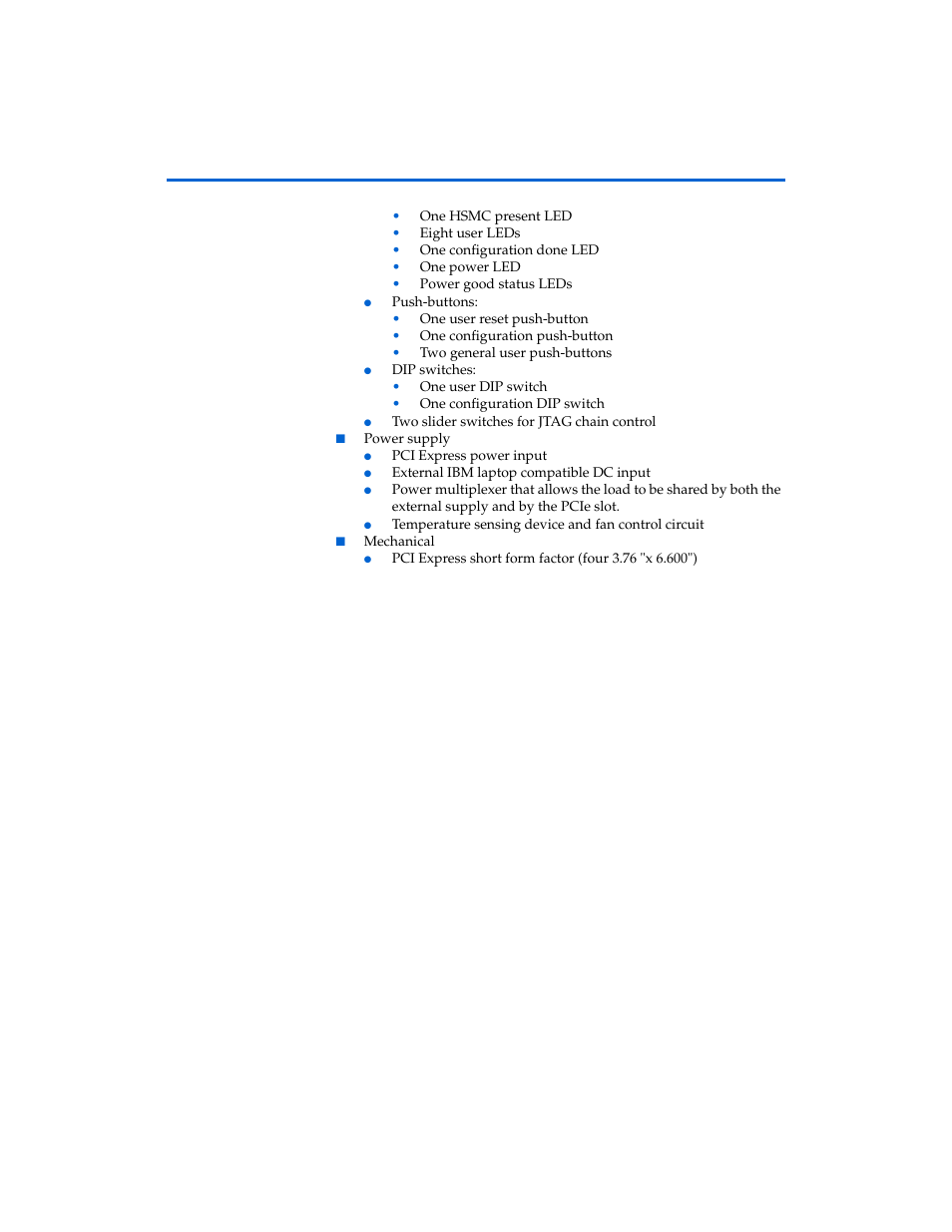 Altera Arria GX Development Board User Manual | Page 9 / 42