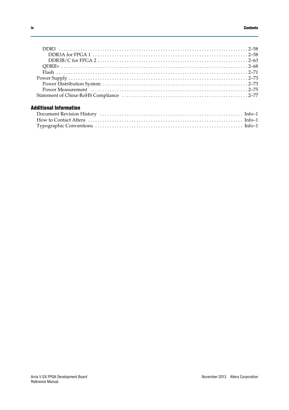 Altera Arria V GX FPGA Development Board User Manual | Page 4 / 90