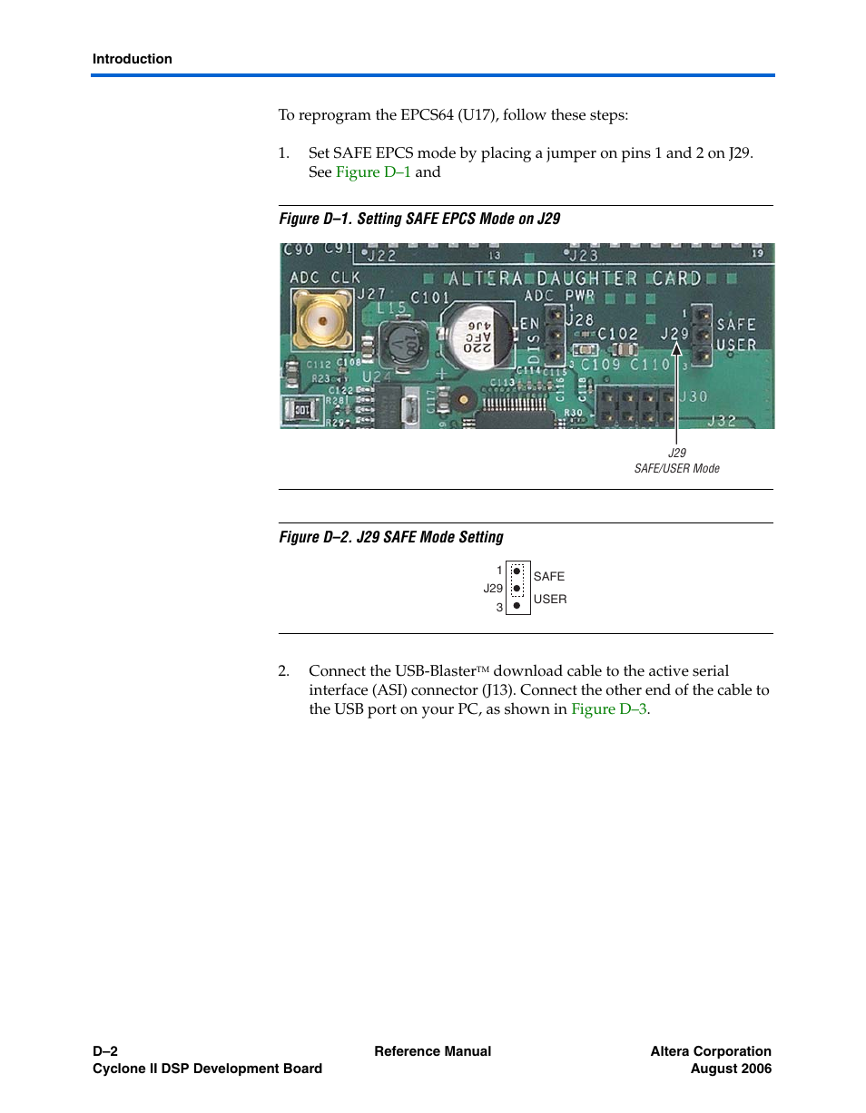 Altera Cyclone II DSP Development Board User Manual | Page 110 / 112