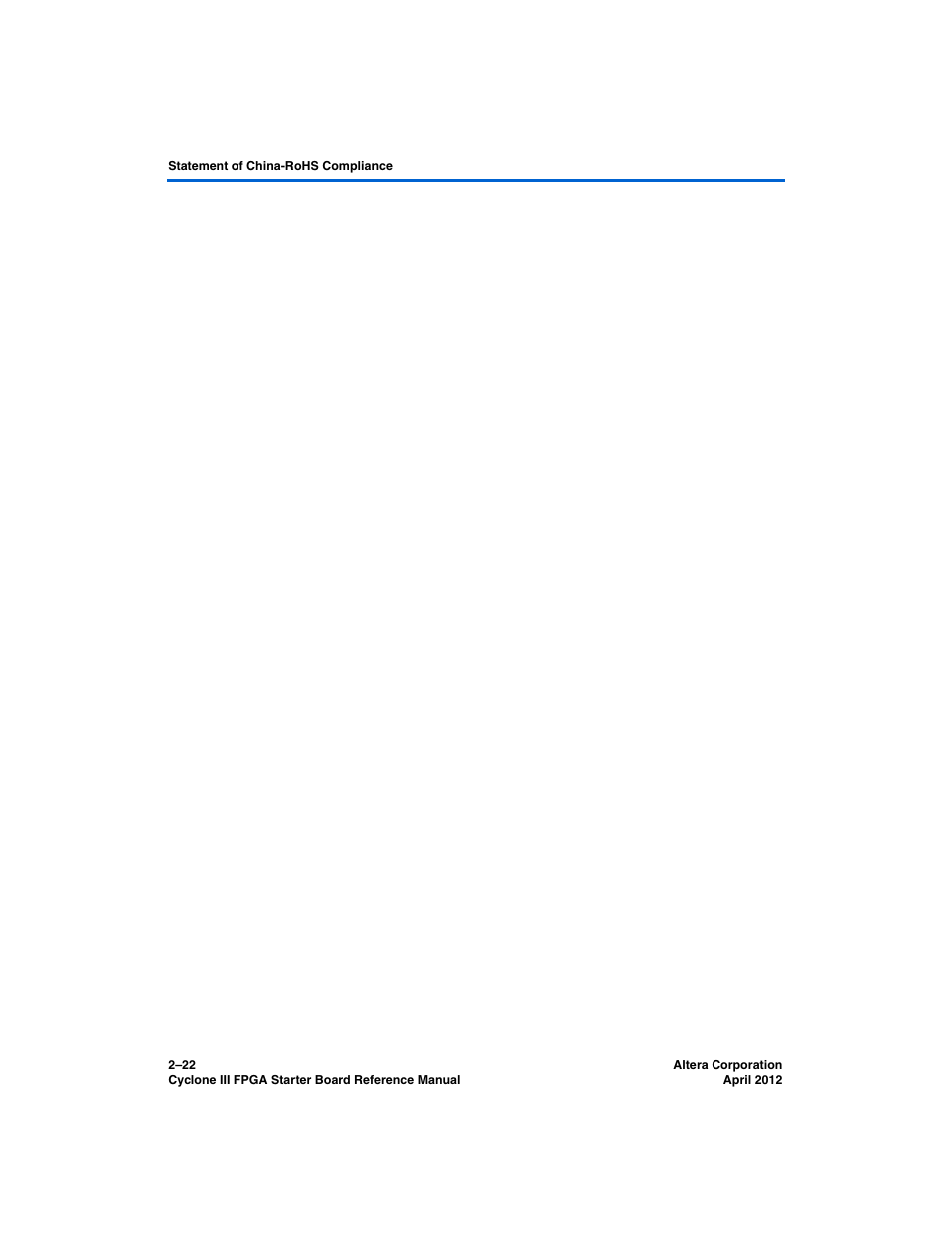 Altera Cyclone III FPGA Starter Board User Manual | Page 30 / 32