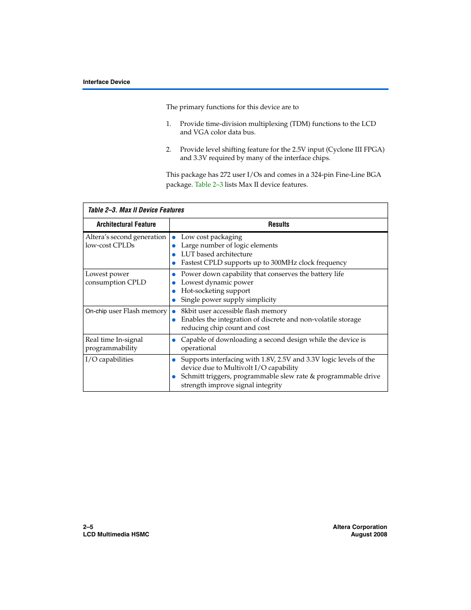 Altera LCD Multimedia HSMC User Manual | Page 13 / 51
