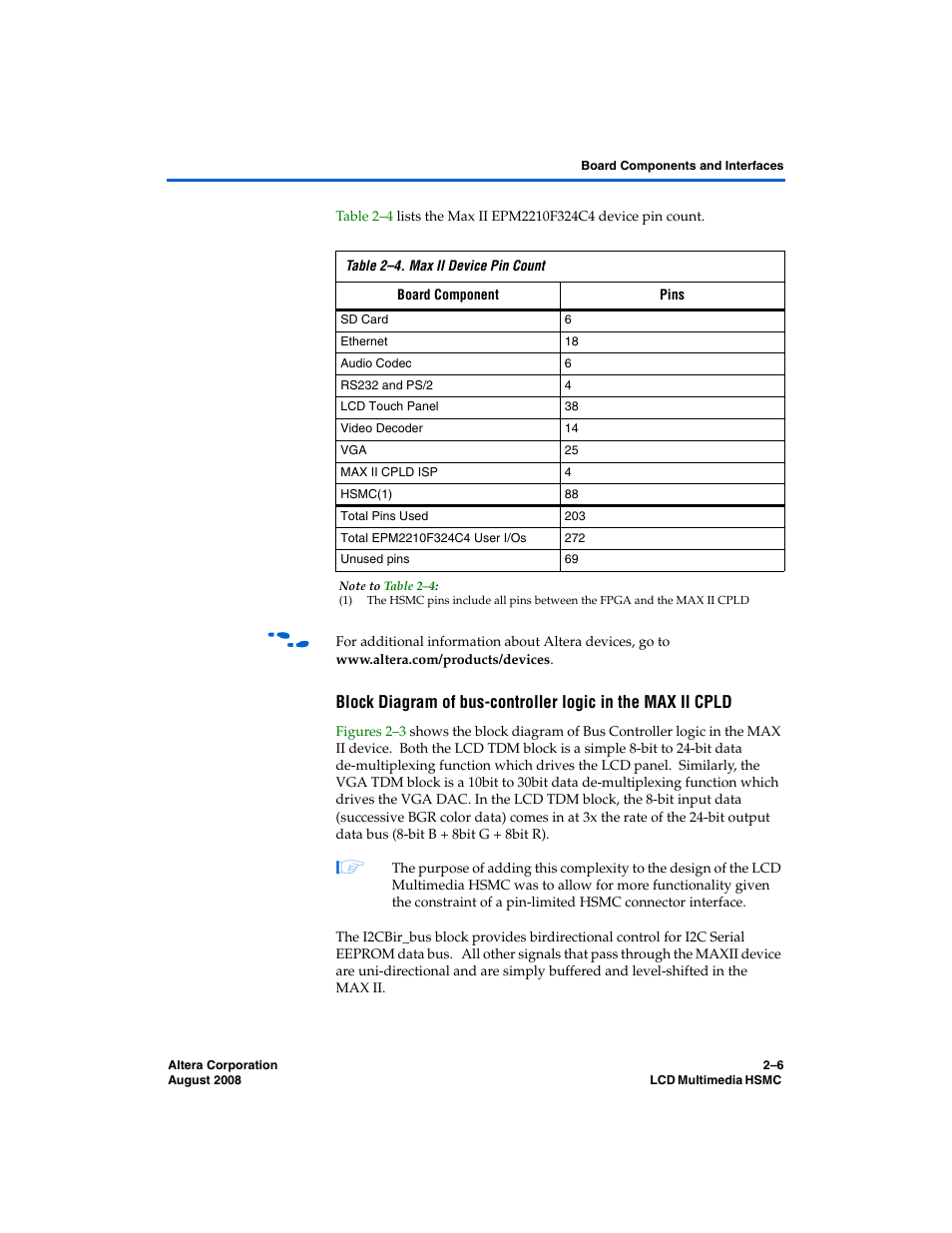 Altera LCD Multimedia HSMC User Manual | Page 14 / 51