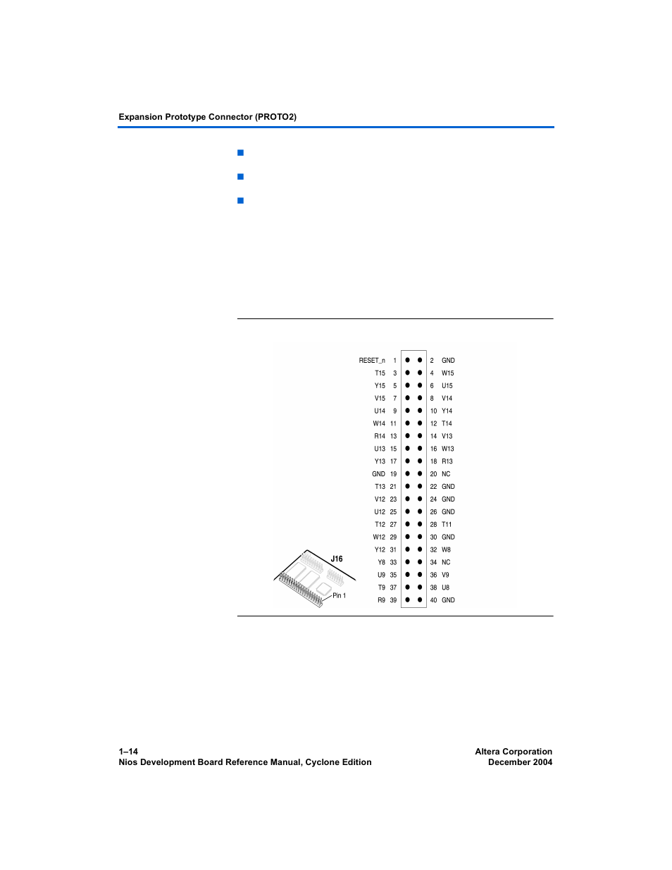 Altera Nios Development Board User Manual | Page 22 / 54