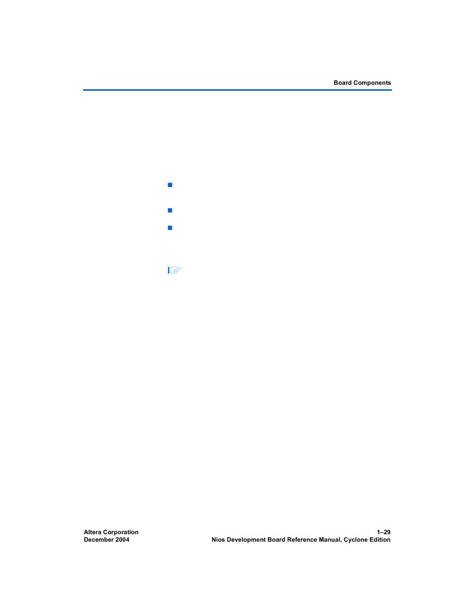 Jtag connectors, Jtag connector to cyclone device (j24) | Altera Nios Development Board User Manual | Page 37 / 54