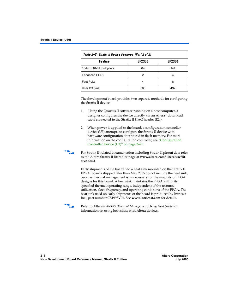 Altera Nios Development Board User Manual | Page 16 / 56