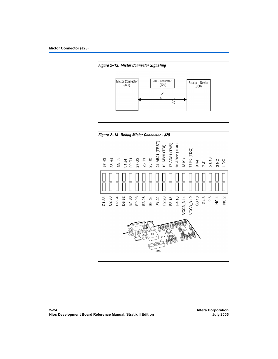 Figure 2–13, Figure 2–14 | Altera Nios Development Board User Manual | Page 32 / 56