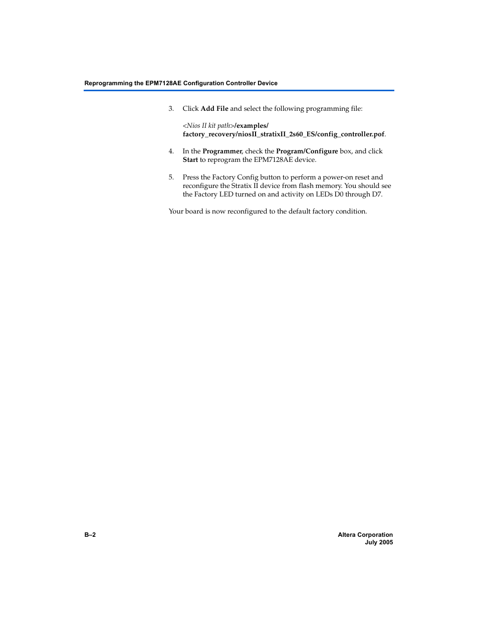 Altera Nios Development Board User Manual | Page 50 / 56