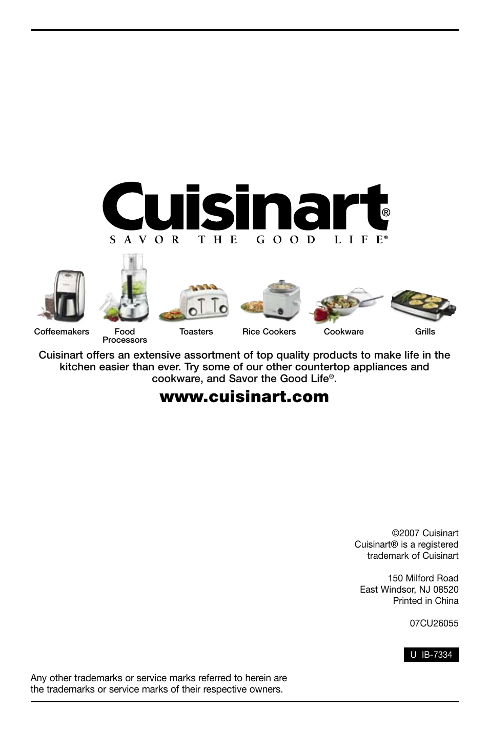 Cuisinart TOB-195 Series User Manual | Page 24 / 25