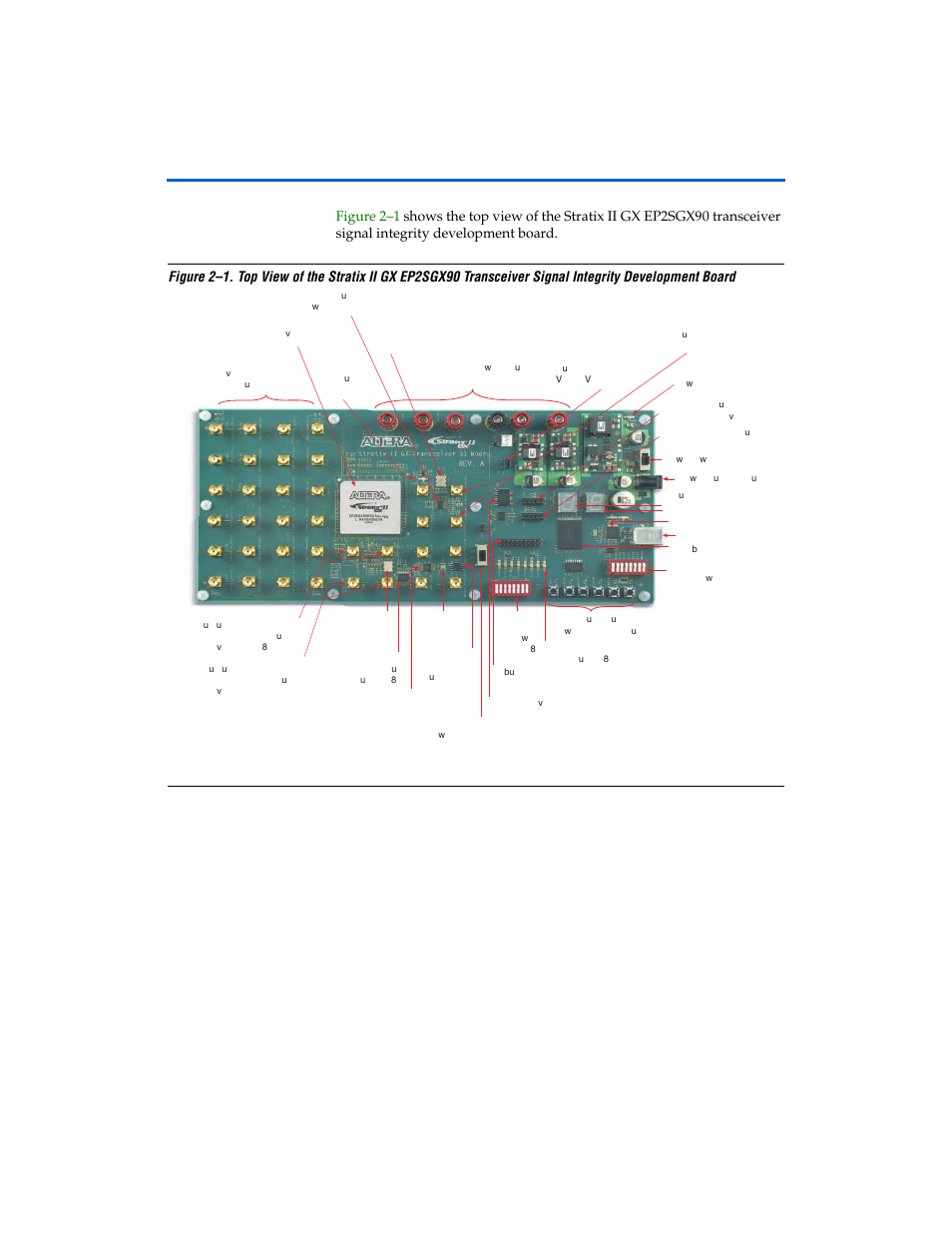 Altera Stratix II GX EP2SGX90 Transceiver Signal Integrity Development Board User Manual | Page 12 / 40