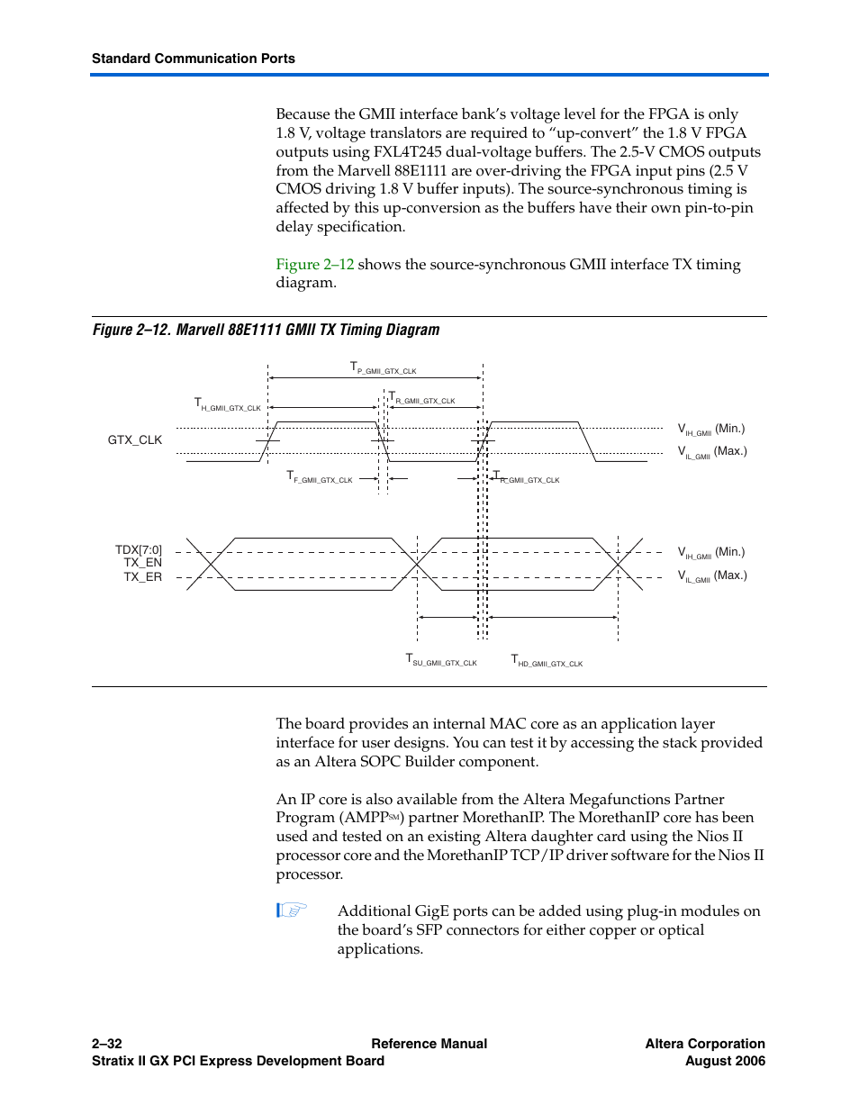 Altera Stratix II GX PCI Express Development Board User Manual | Page 42 / 70