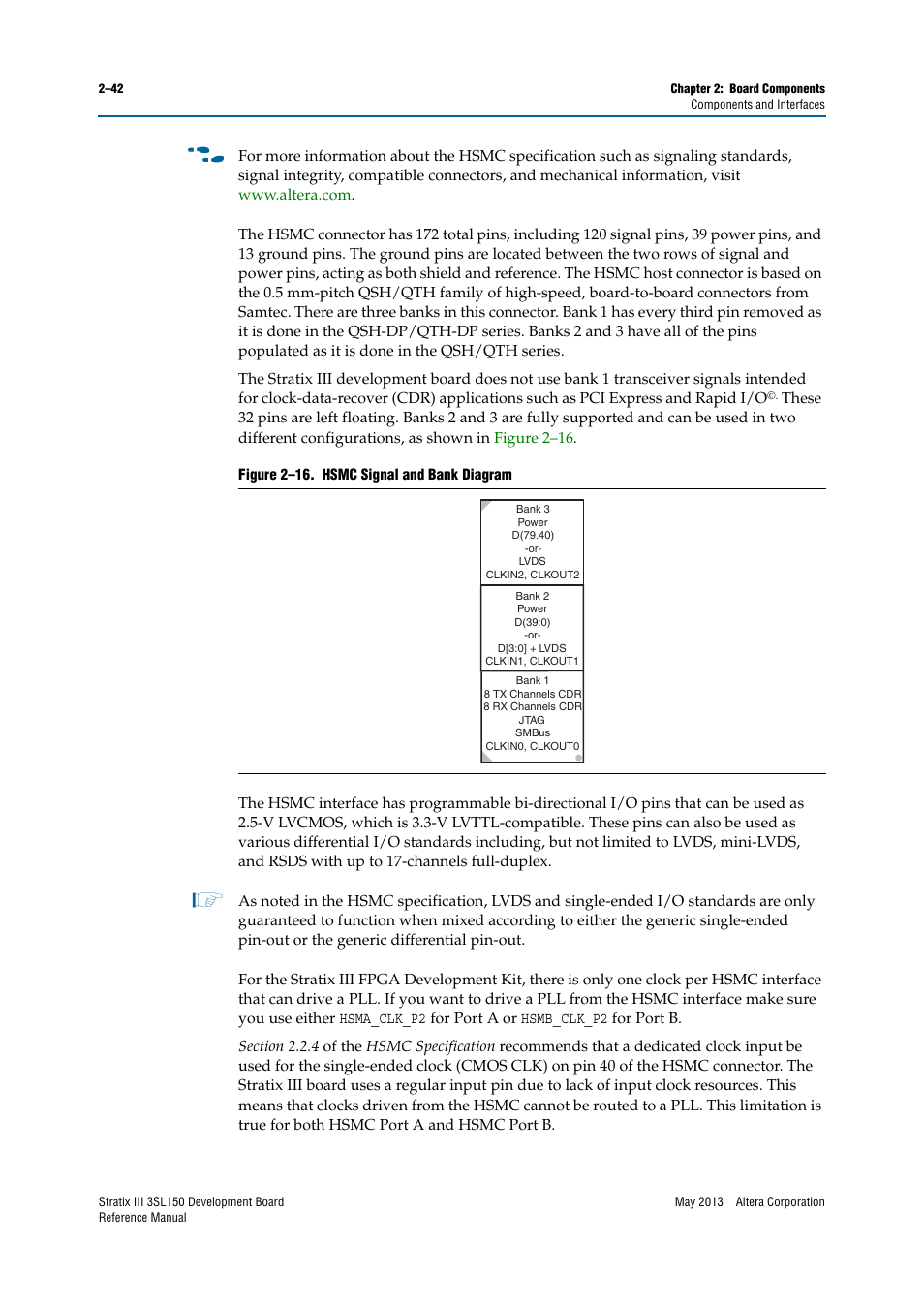 Altera Stratix III Development Board User Manual | Page 50 / 82