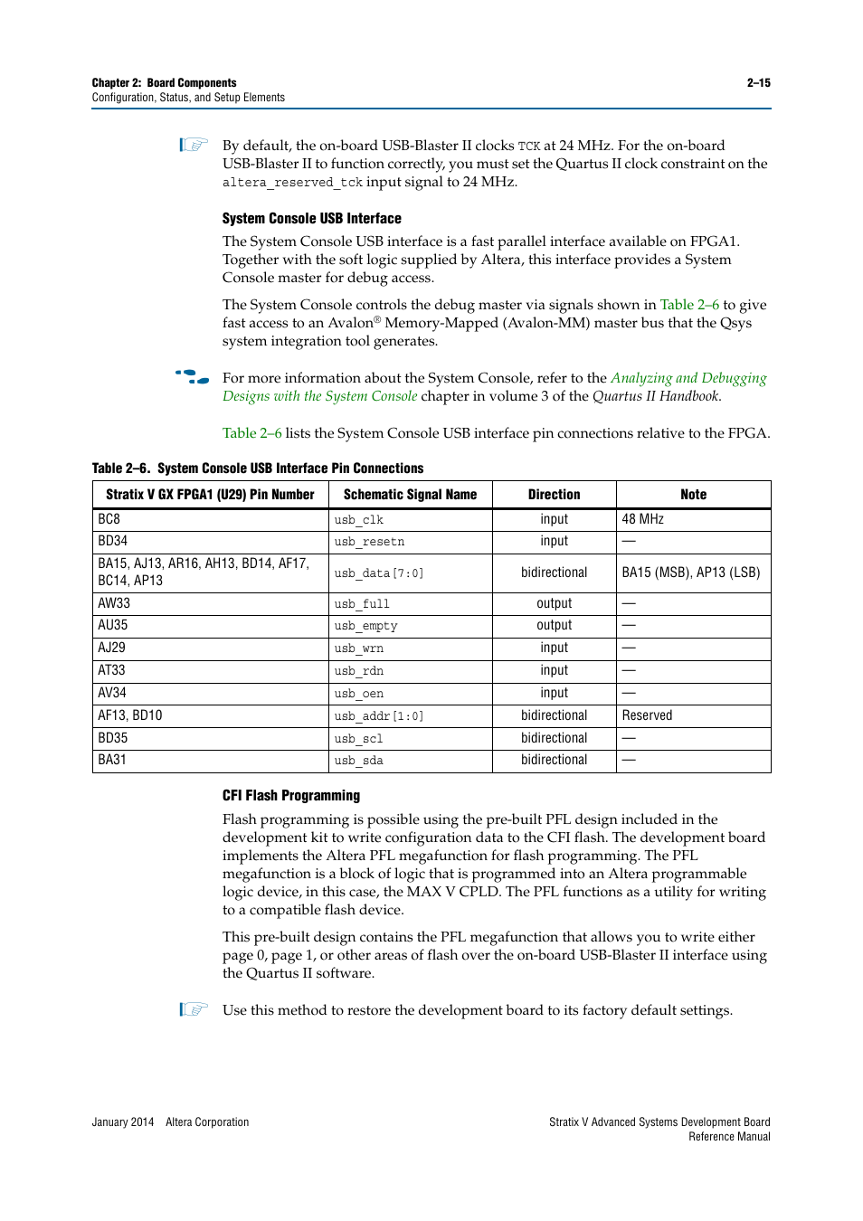 Altera Stratix V Advanced Systems Development Board User Manual | Page 25 / 84