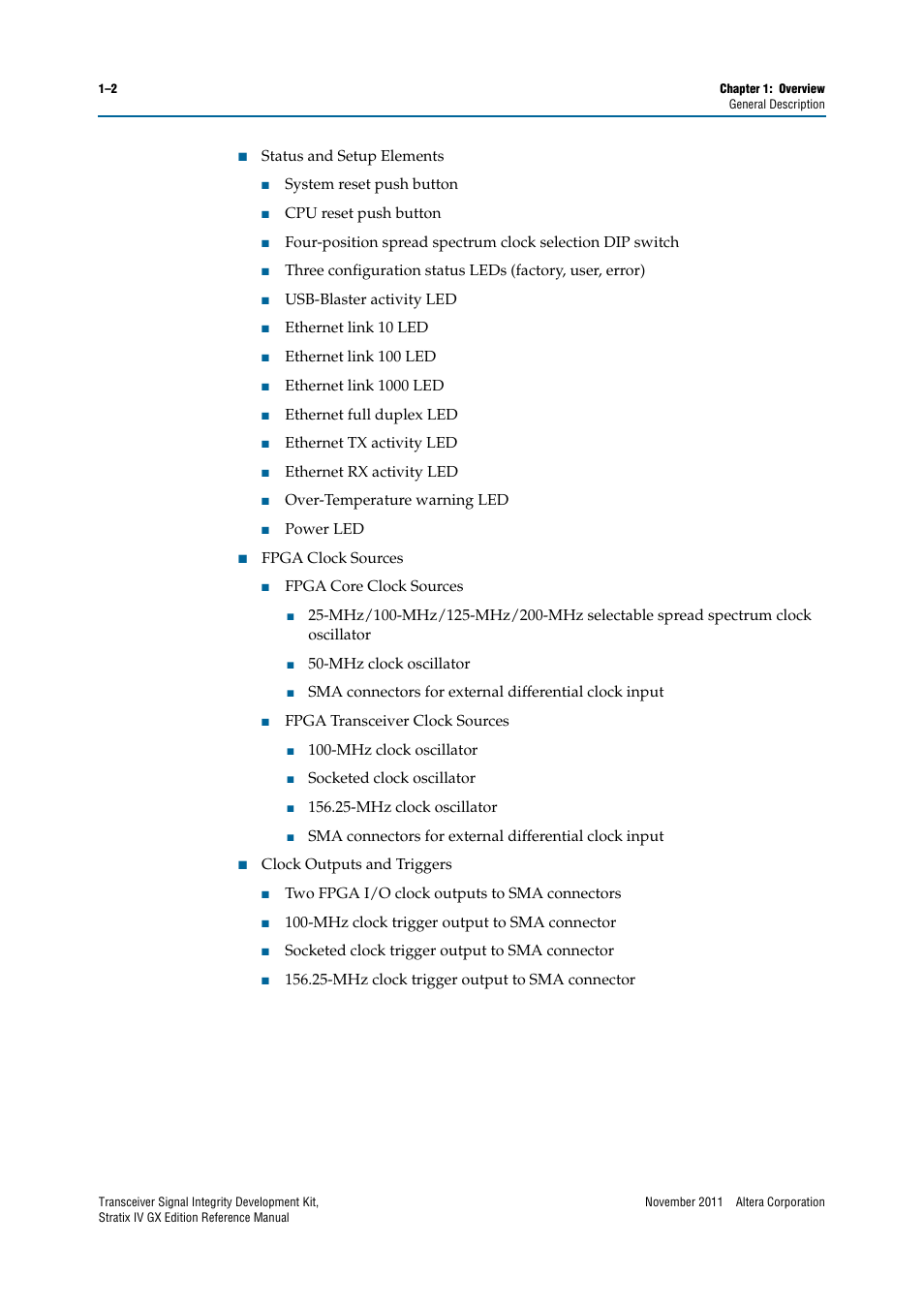 Altera Transceiver Signal Integrity Development Kit, Stratix IV GX Edition User Manual | Page 6 / 44