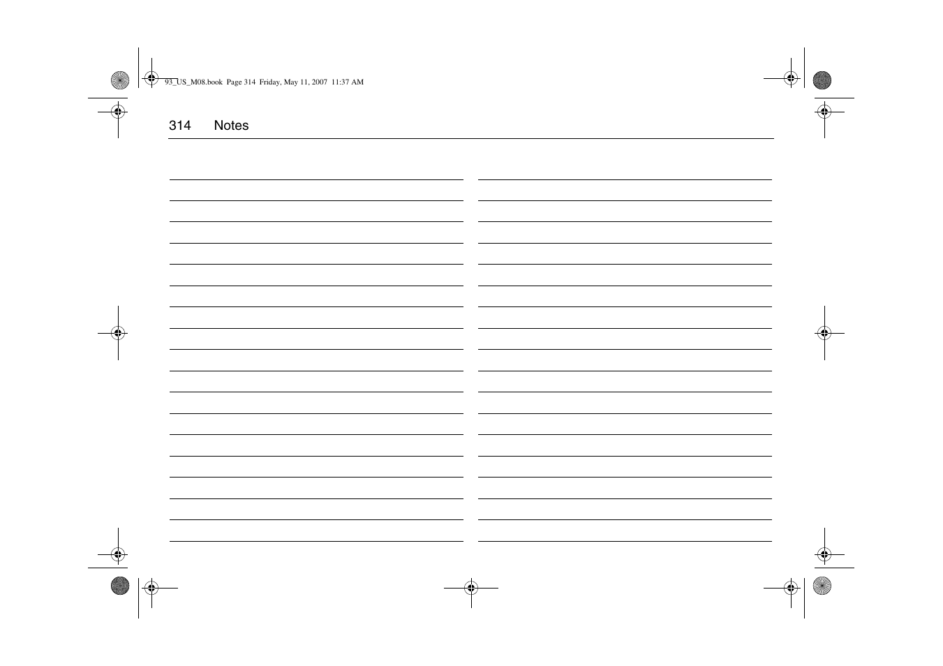 Saab 2008 9-3 User Manual | Page 314 / 320