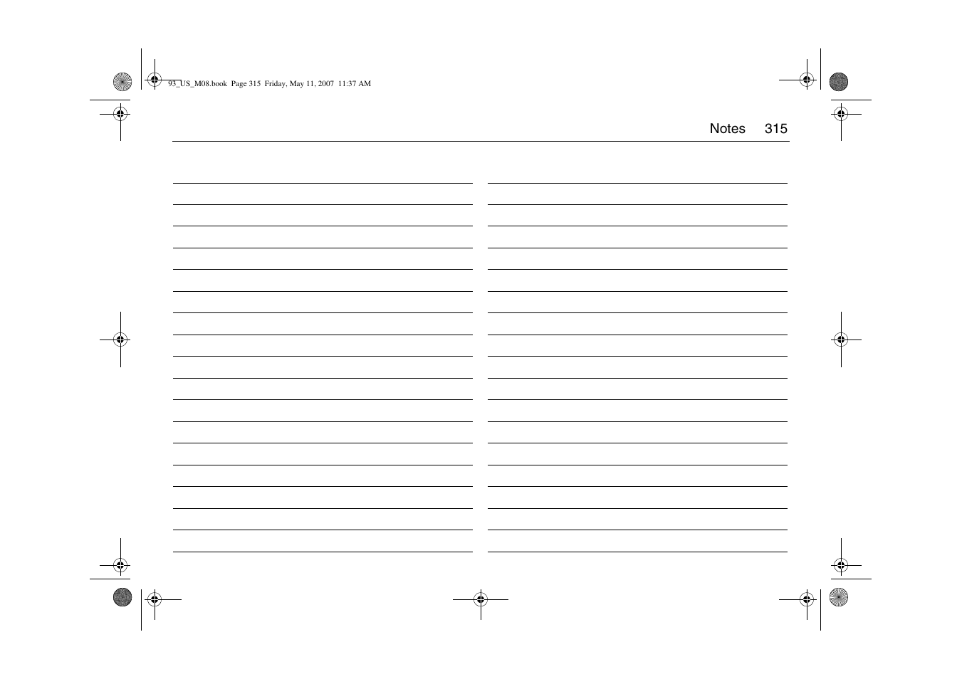 Saab 2008 9-3 User Manual | Page 315 / 320