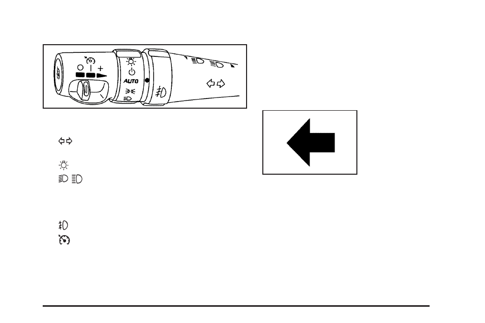 Turn signal/multifunction lever, Turn and lane-change signals, Turn | Signal/multifunction lever | Saab 2006 9-7X User Manual | Page 137 / 434