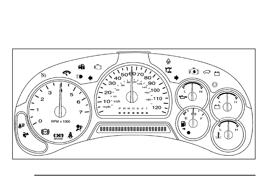 Instrument panel cluster, Instrument panel cluster -26, Instrument panel | Cluster | Saab 2006 9-7X User Manual | Page 156 / 434