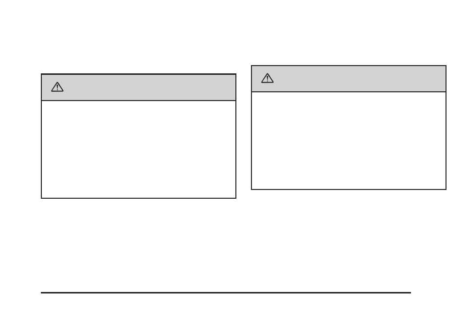Caution | Saab 2006 9-7X User Manual | Page 161 / 434