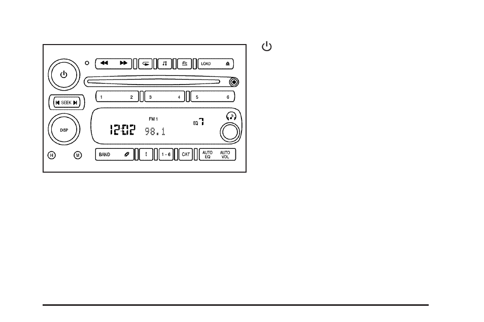 Radio with six-disc cd, Radio with six-disc cd -73 | Saab 2006 9-7X User Manual | Page 203 / 434