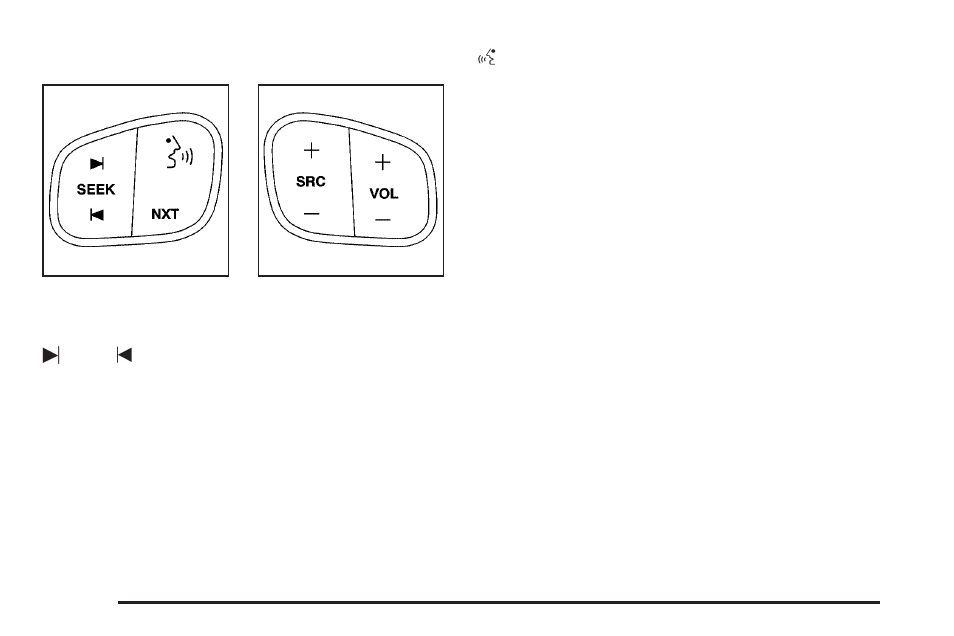 Audio steering wheel controls, Audio steering wheel controls -98, Audio steering | Wheel controls | Saab 2006 9-7X User Manual | Page 228 / 434