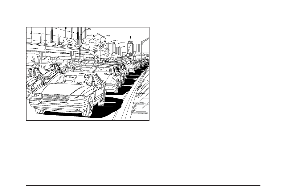 City driving, City driving -23 | Saab 2006 9-7X User Manual | Page 253 / 434