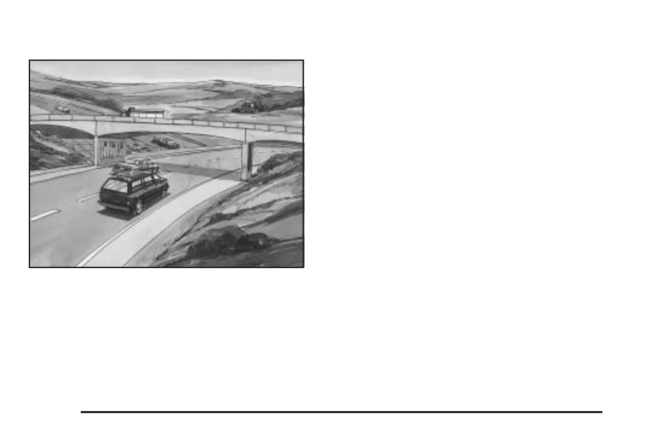 Freeway driving, Freeway driving -24 | Saab 2006 9-7X User Manual | Page 254 / 434