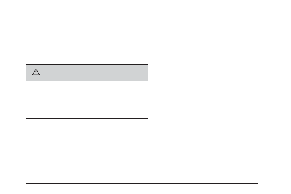 Caution | Saab 2006 9-7X User Manual | Page 321 / 434