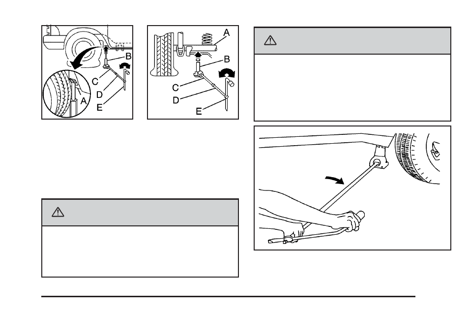 Caution | Saab 2006 9-7X User Manual | Page 361 / 434