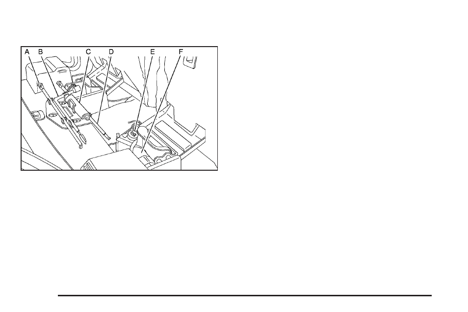 Spare tire, Spare tire -88 | Saab 2006 9-7X User Manual | Page 370 / 434